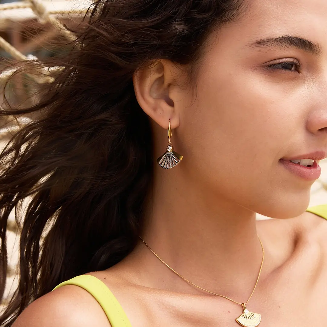 Ventaglia Earring | Çelik Küpe 4