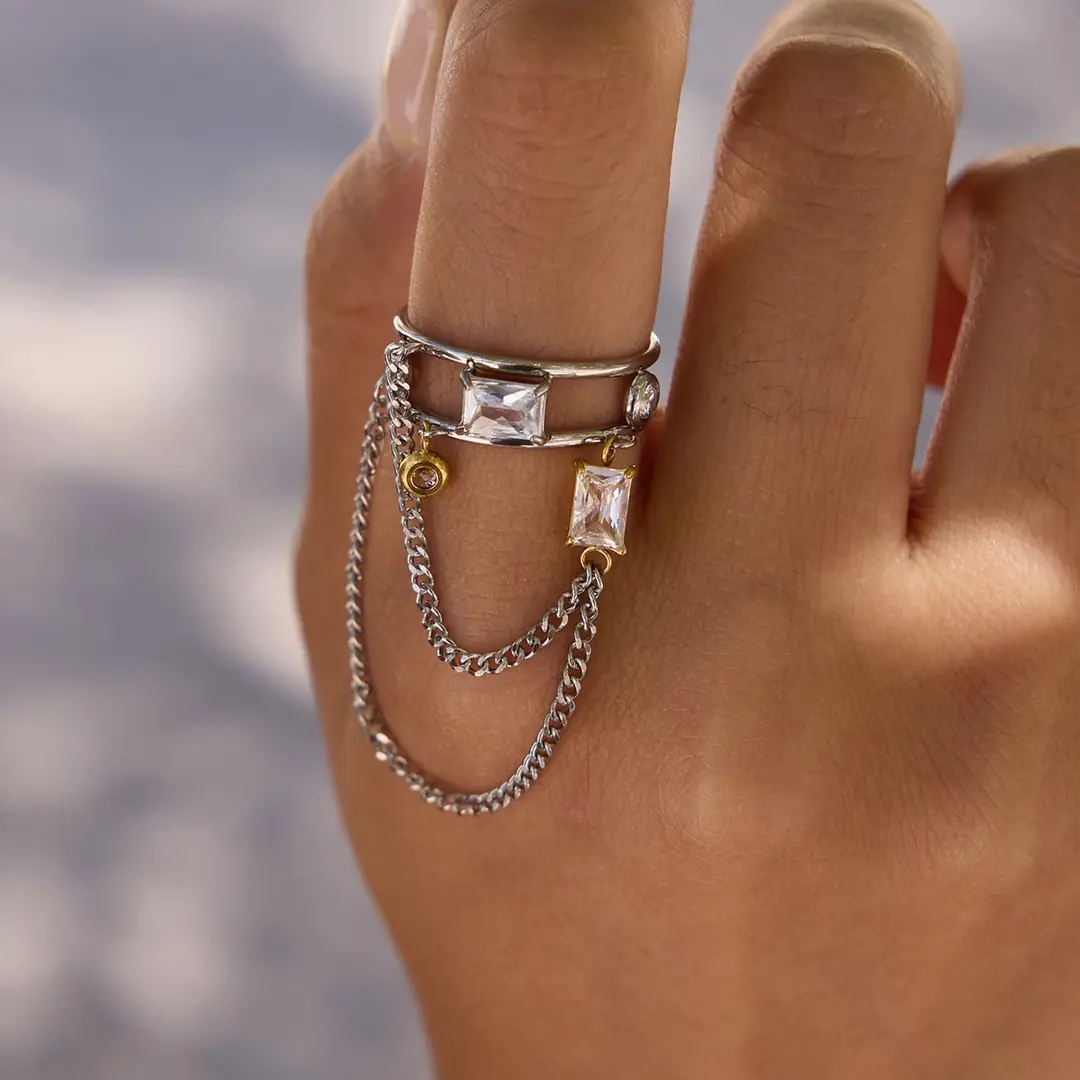 Zincora Ring | Çelik Yüzük 2