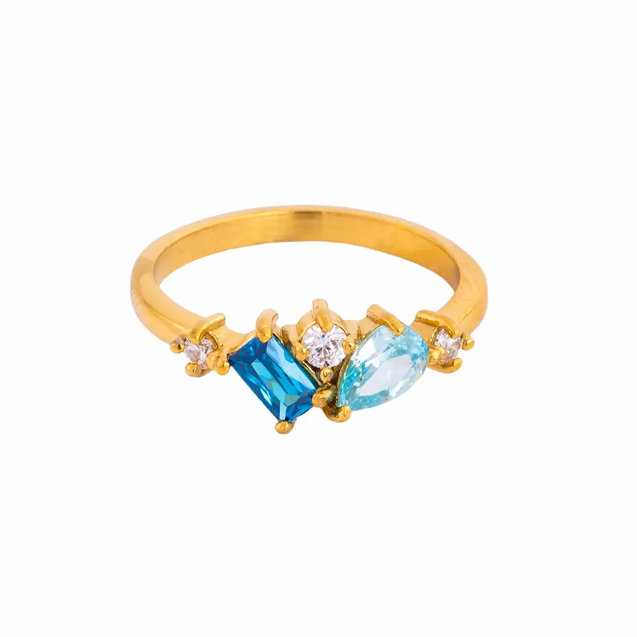 Oceanina Ring | Çelik Yüzük 4