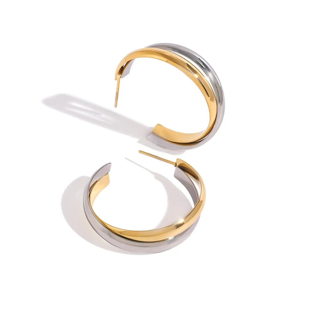 Duetta Earring | Çelik Küpe