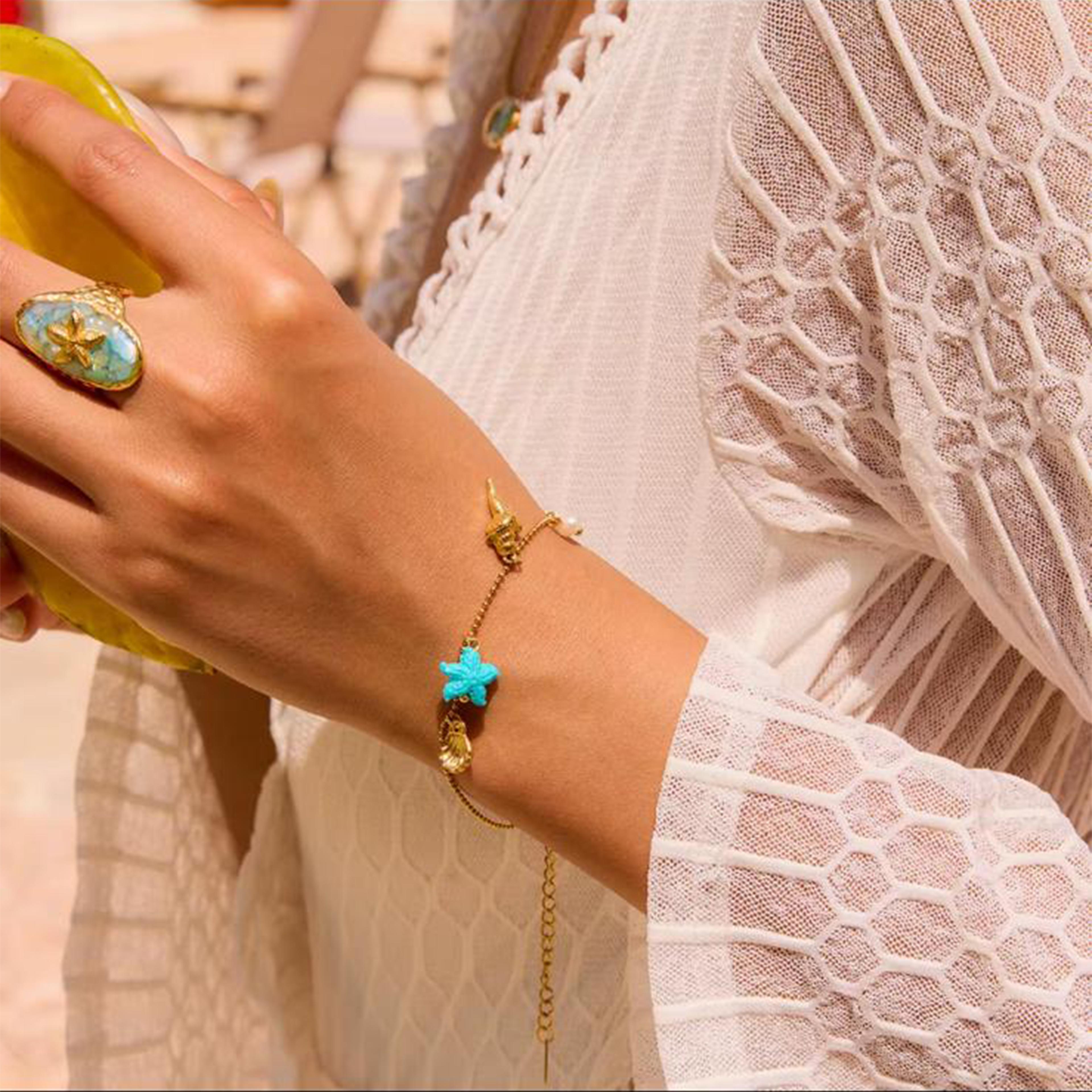 Asteria Ring | Çelik Yüzük