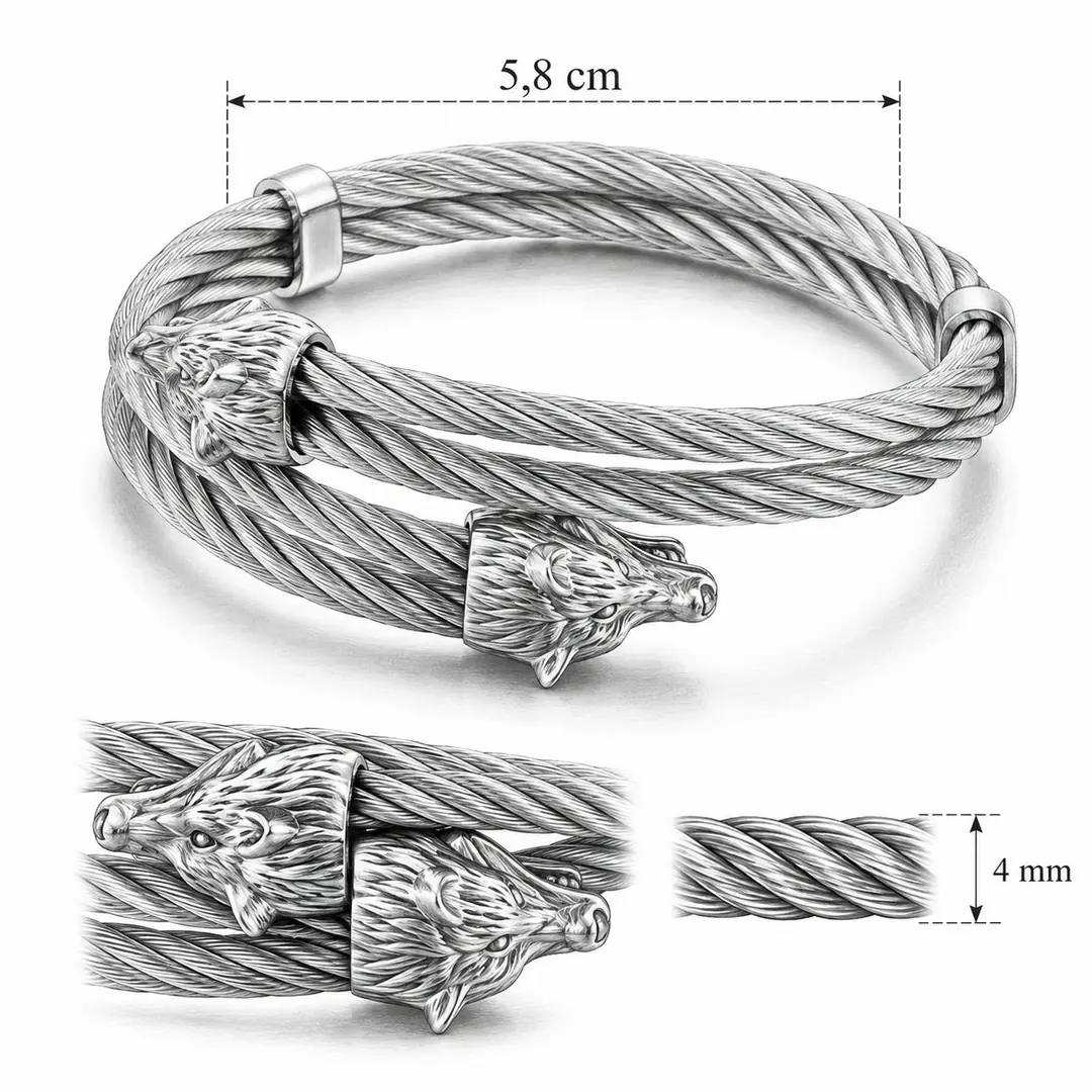 Vulgan Bracelet | Erkek Çelik Bileklik 2