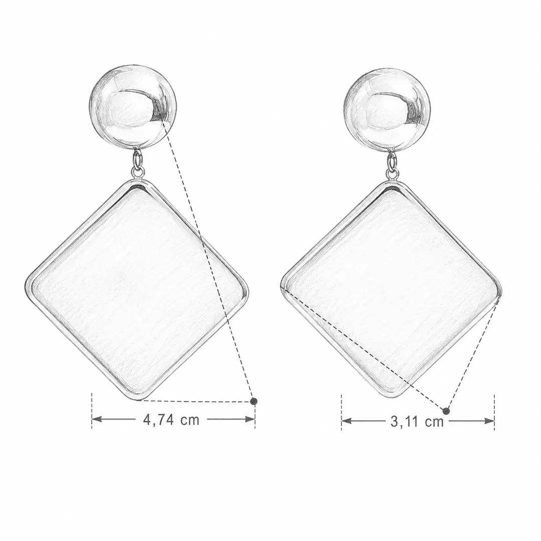 Golacsi Earring | Çelik Küpe 6