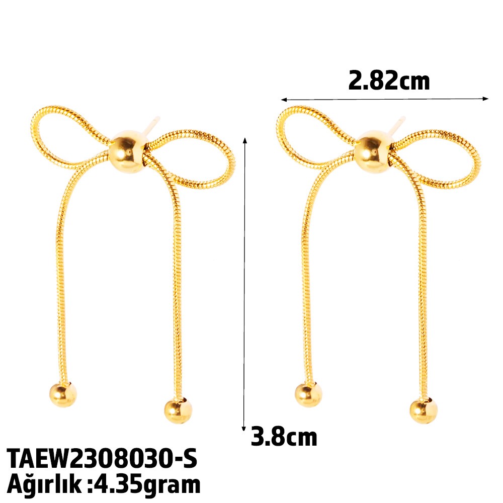 Mio Earring | Çelik Küpe