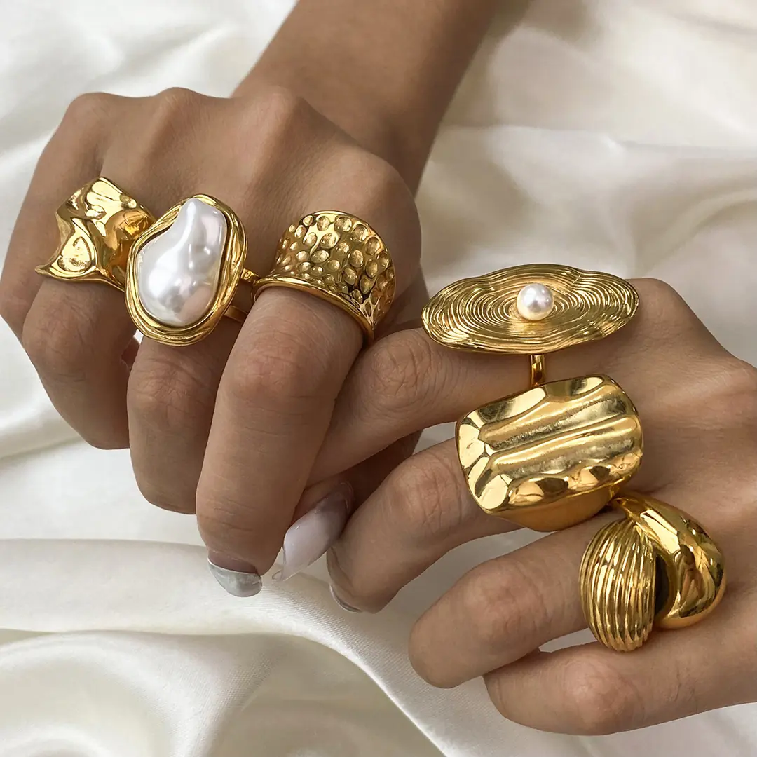 Vortessa Ring | Çelik Yüzük 6
