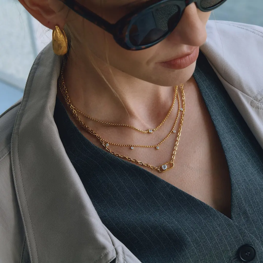 Trilayne Necklace | Çelik Kolye 5