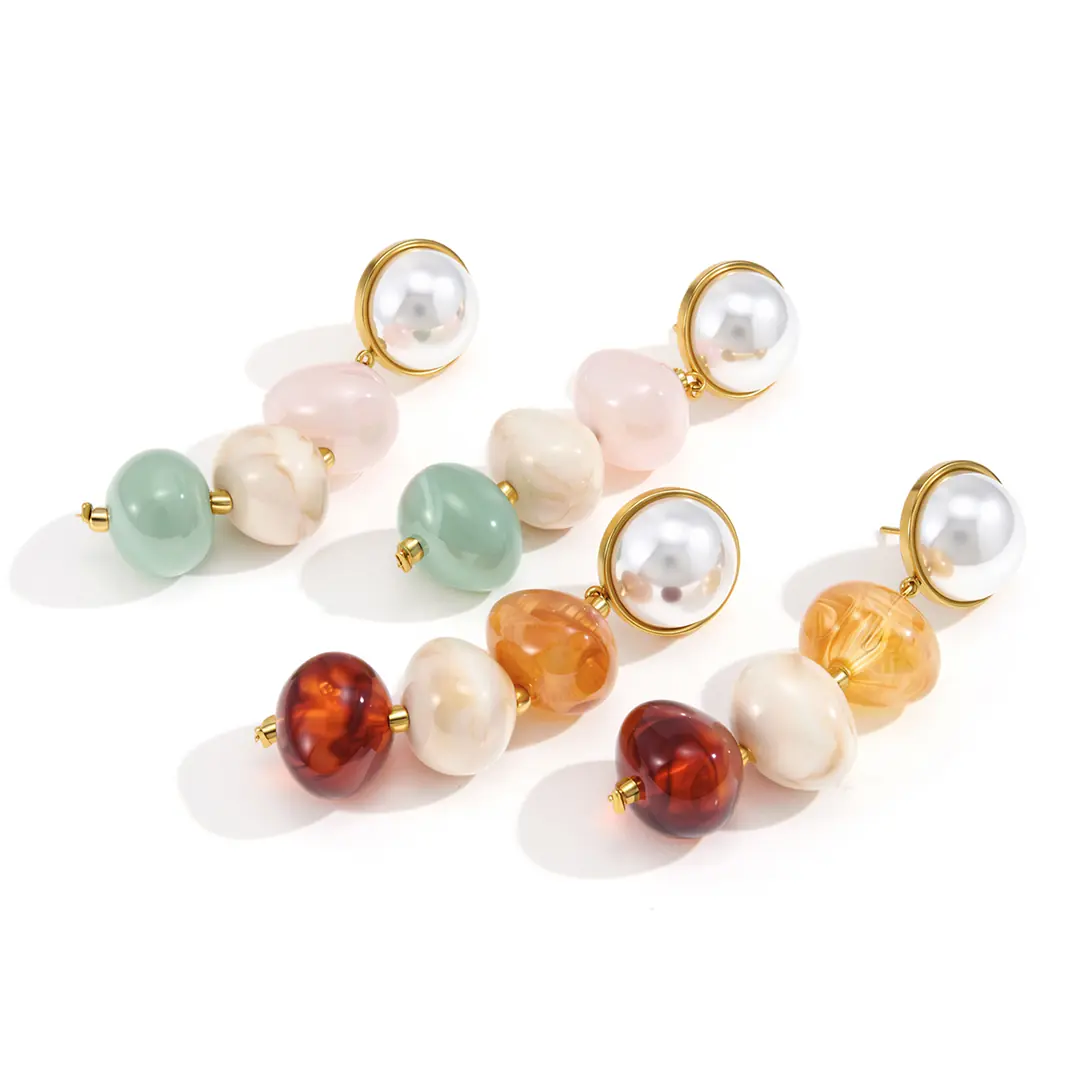 Avistone Earring | Çelik Küpe