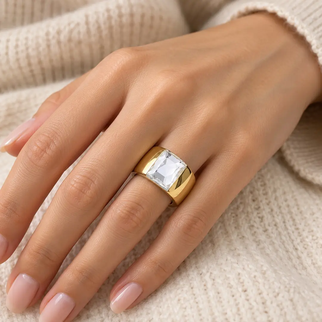 Pellune Ring | Çelik Yüzük 2