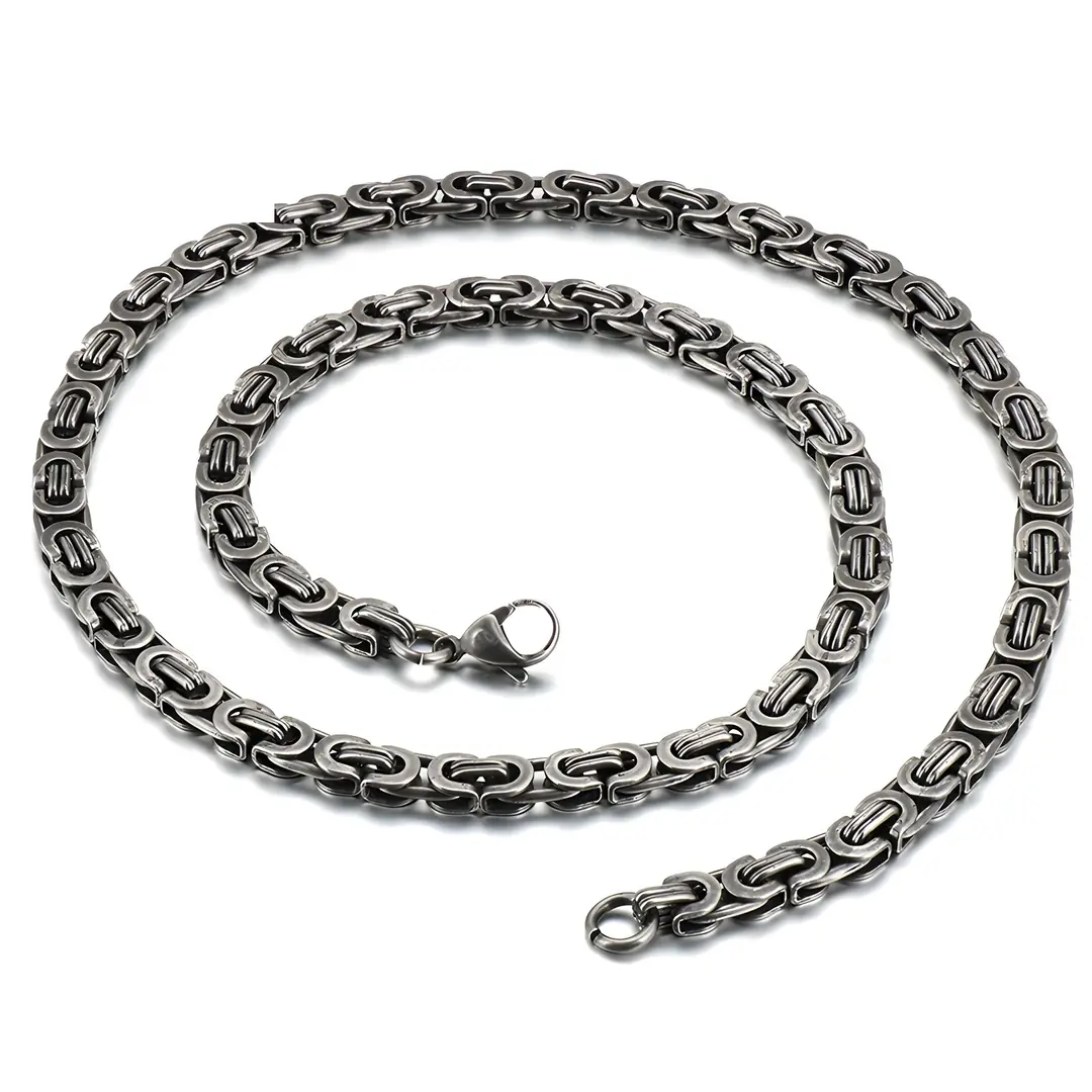 Brumvald Necklace | Erkek Çelik Kolye