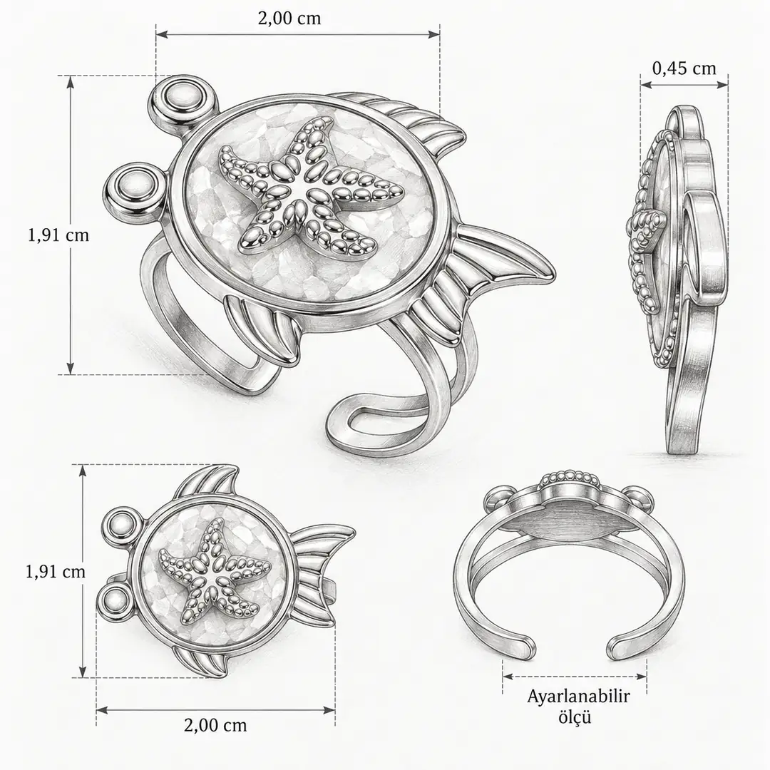 Banmor Ring | Çelik Yüzük 5