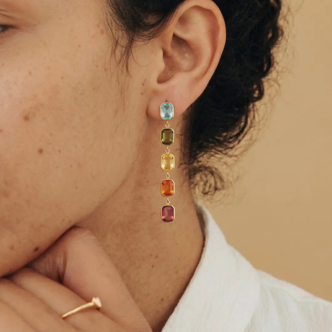 Gradina Earring | Çelik Küpe 3