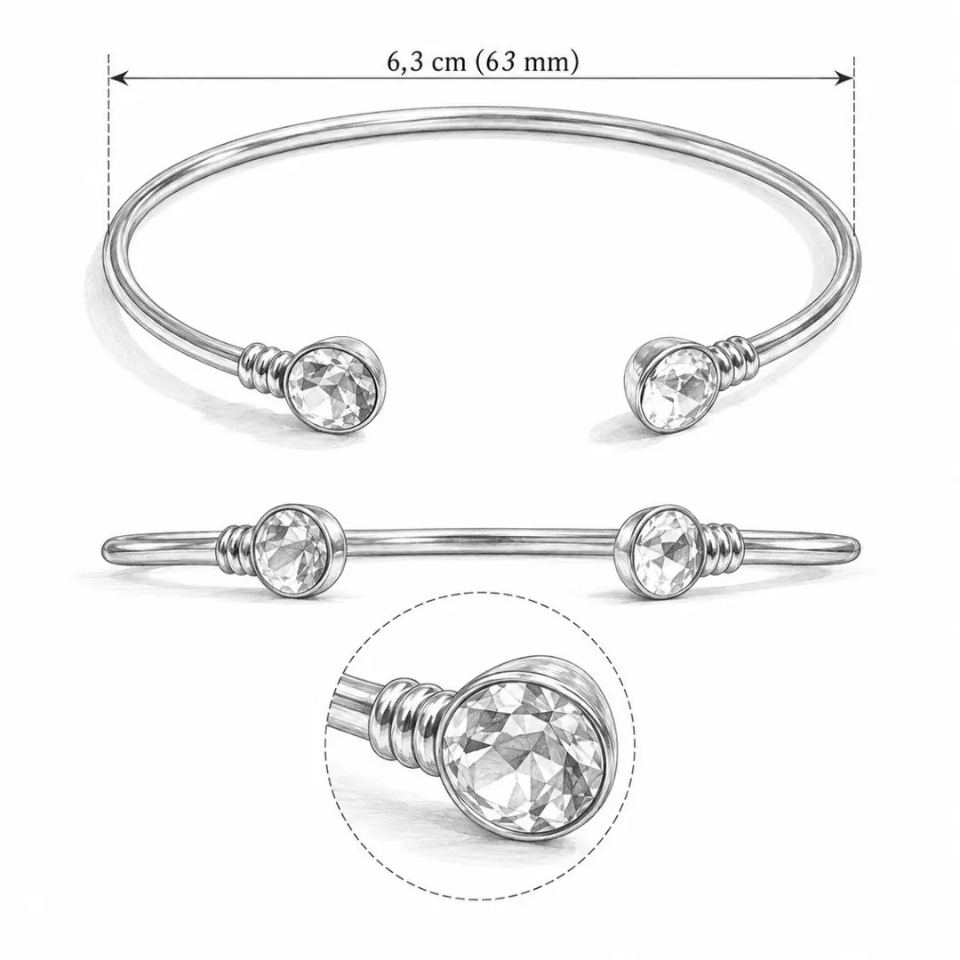 Jurazelle Bangle | Çelik Bilezik 4