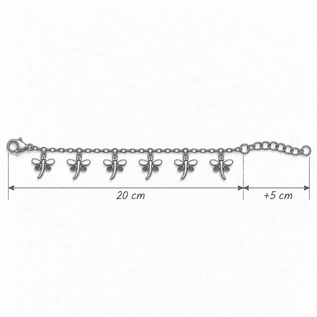 Vespira Anklet | Çelik HalHal 3