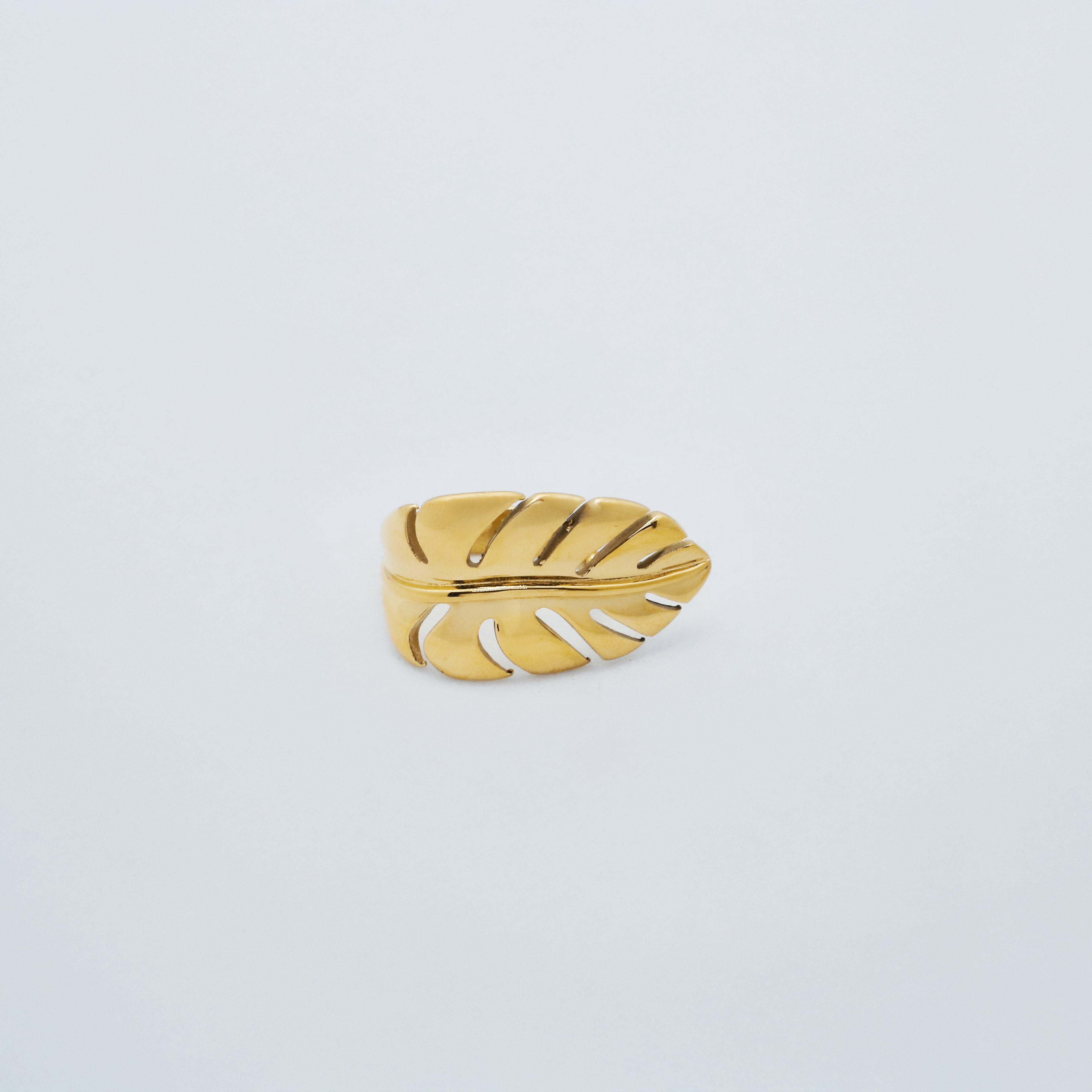 Folium Ring | Çelik Yüzük