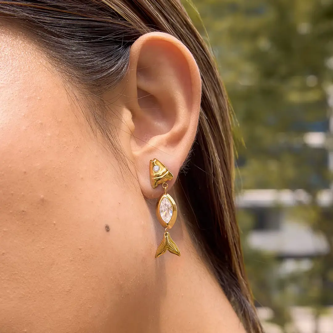Kaorsa Earring | Çelik Küpe 3