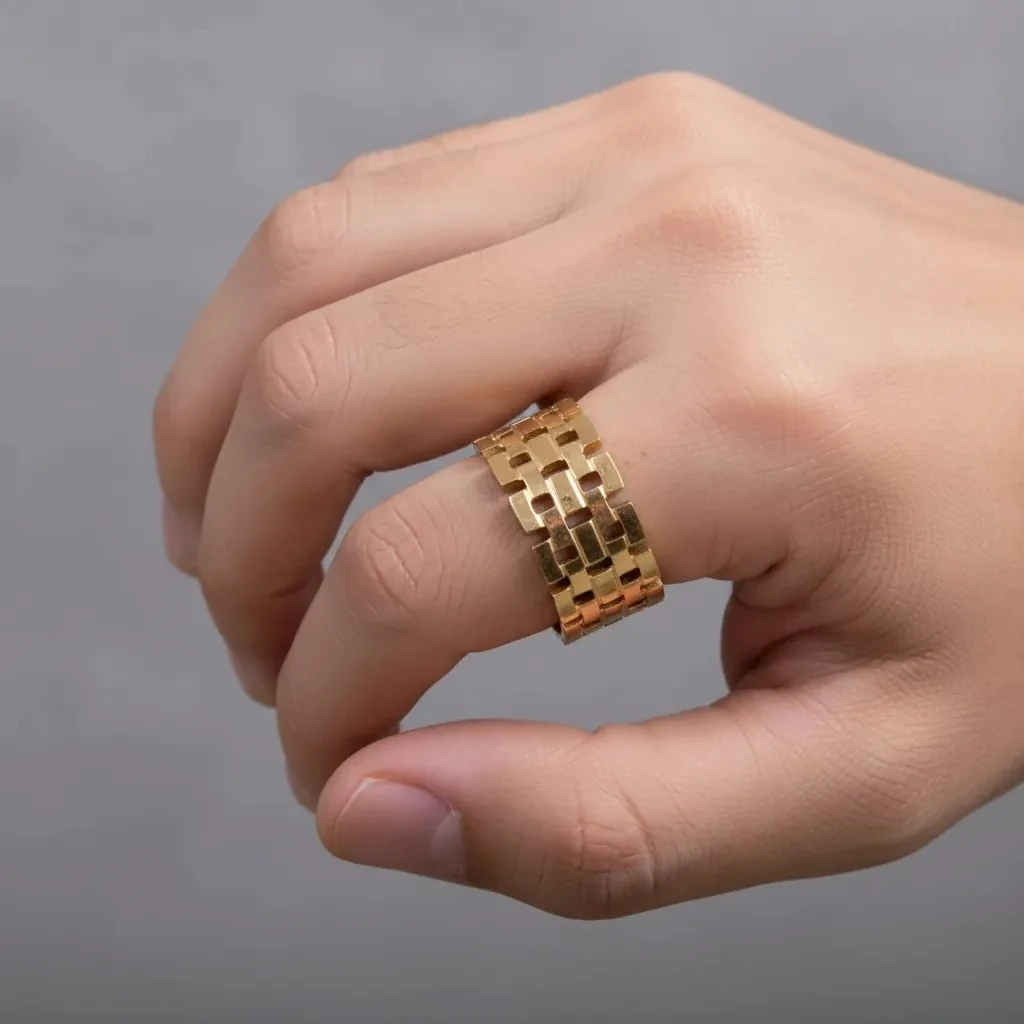 Role Ring | Erkek Çelik Yüzük