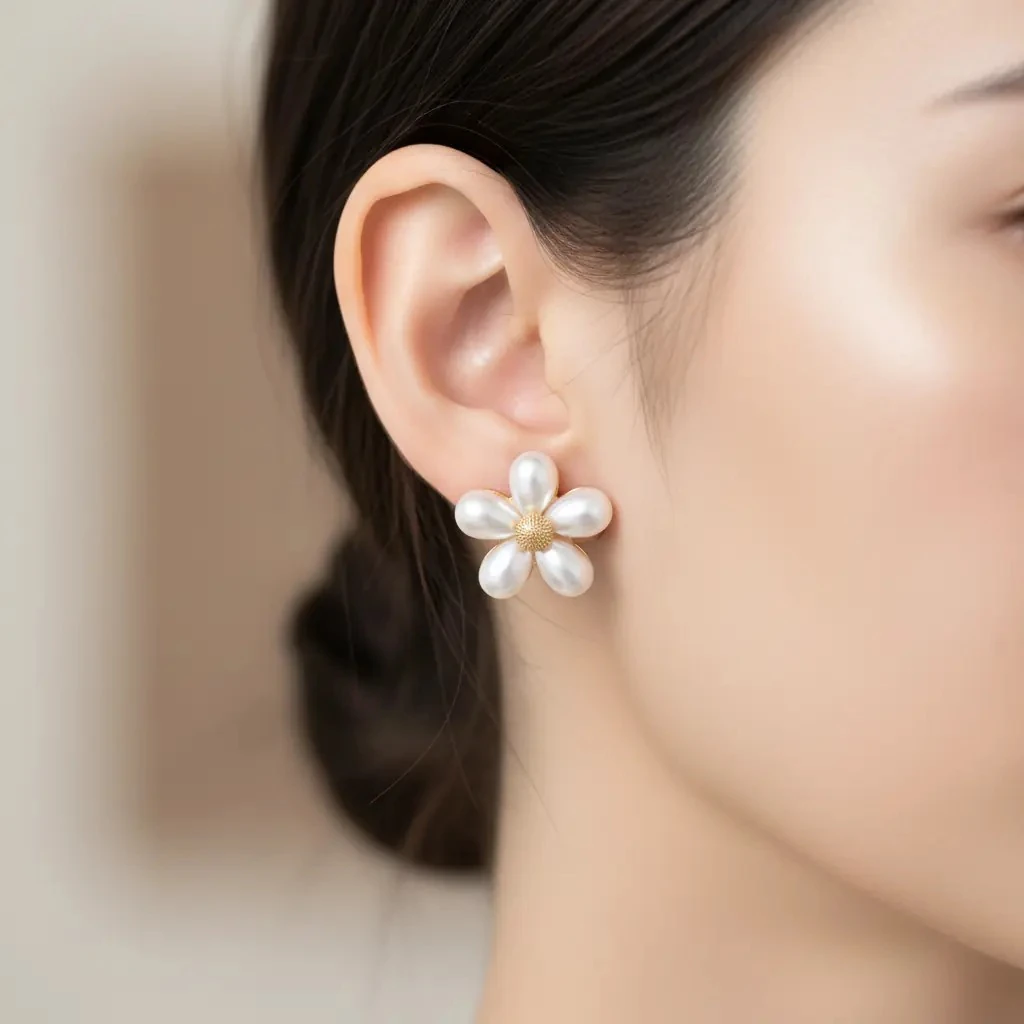 Matric Earring | Çelik Küpe