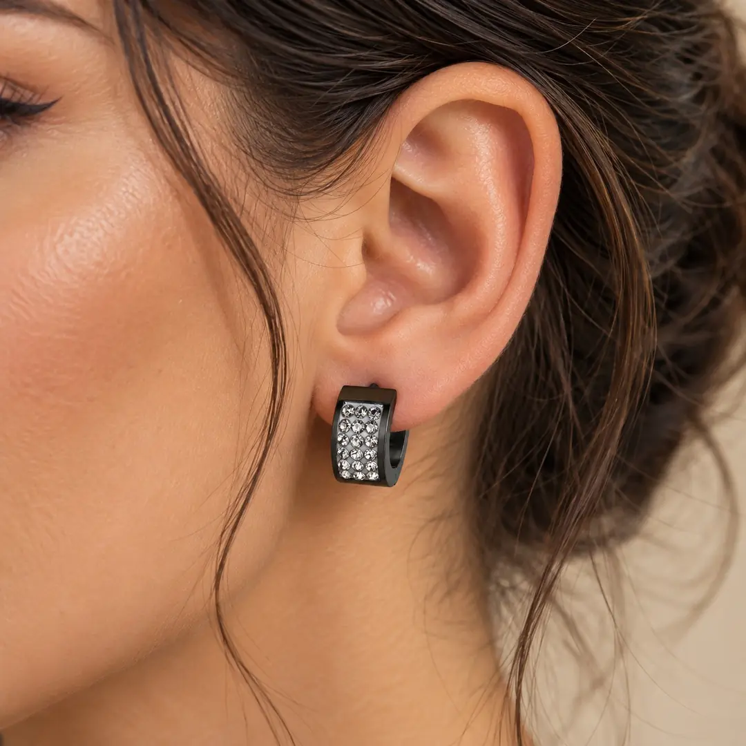 Cindral Earring | Çelik Küpe 2