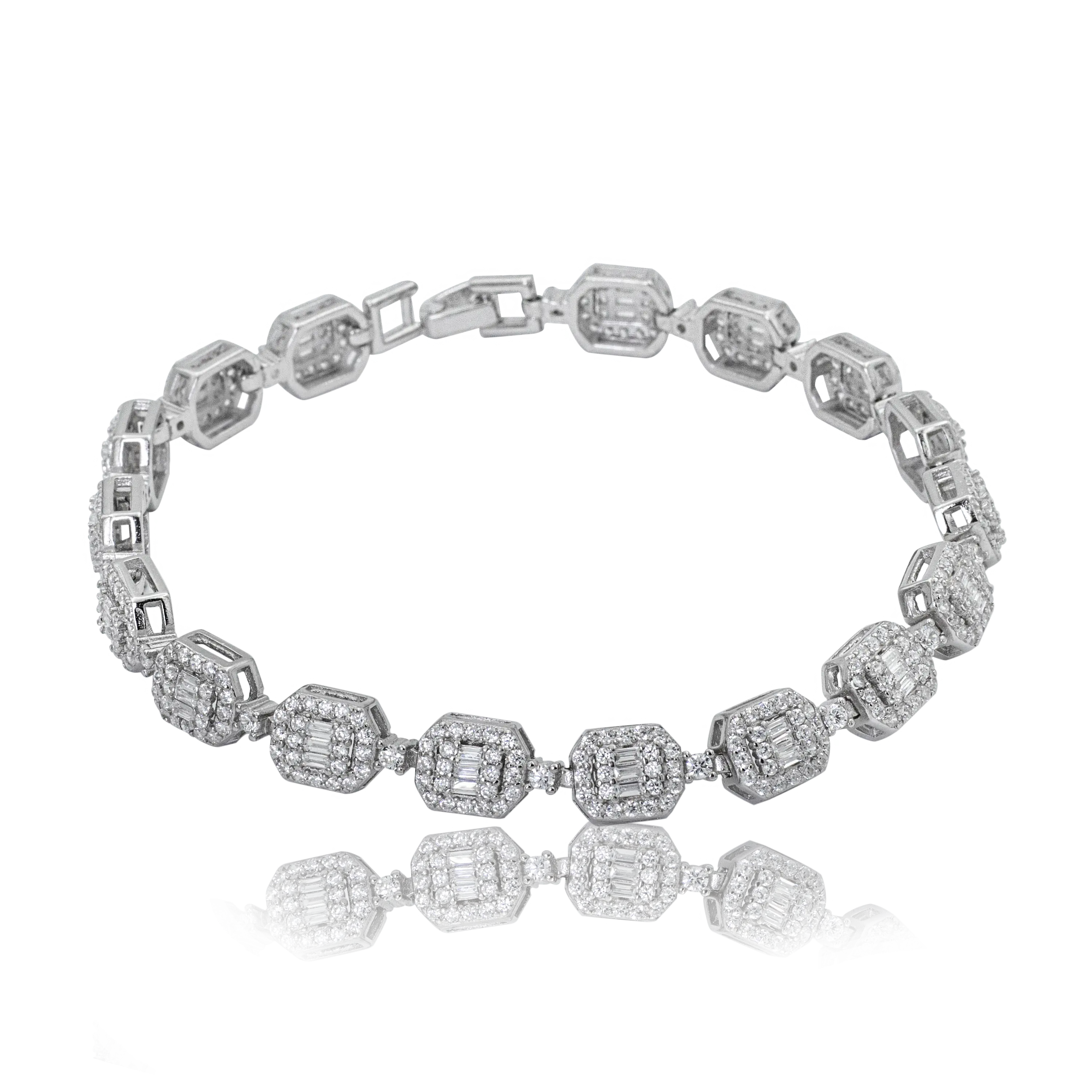 Diamond Frost Bracelet | Silver Kadın Bileklik