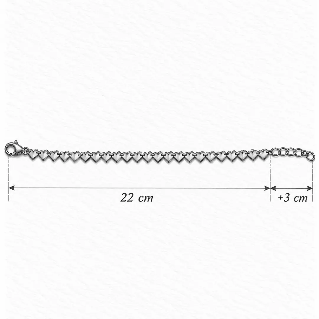 Kordelia Anklet | Çelik HalHal 3