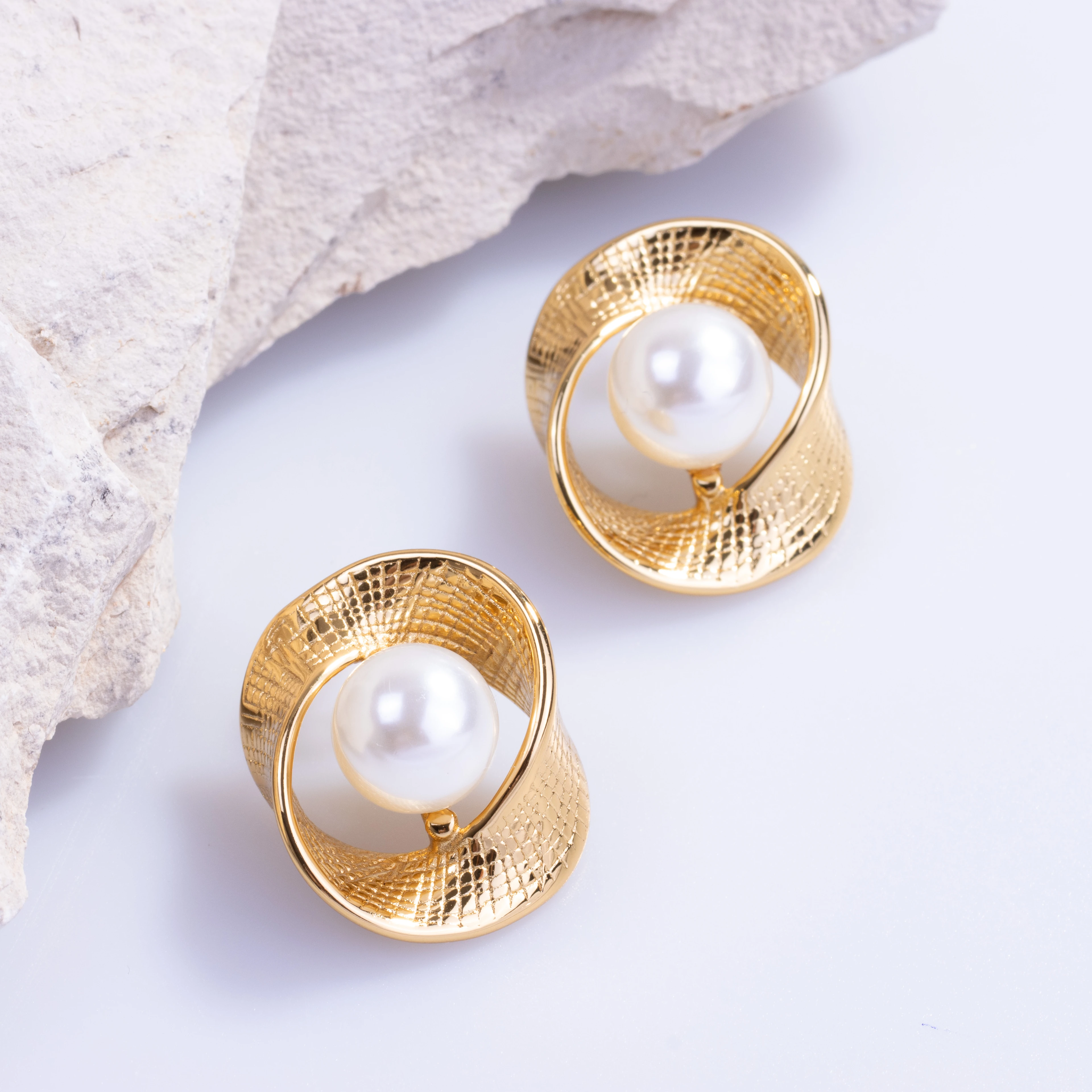 Luxoria Earring | Çelik Küpe