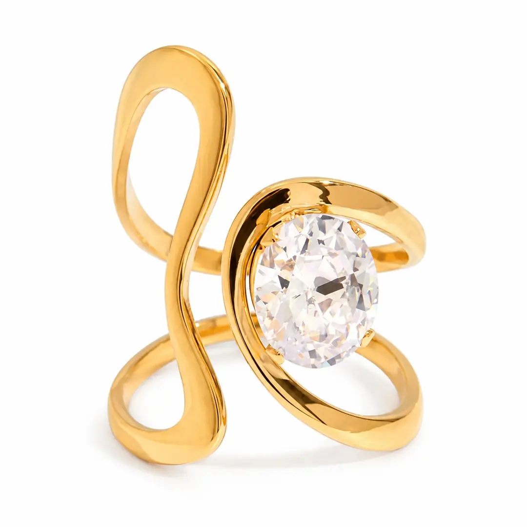 Ottavia Ring | Çelik Yüzük