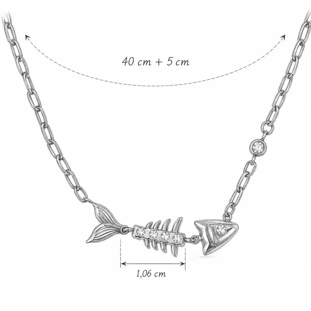 Pescara Necklace | Çelik Kolye 8