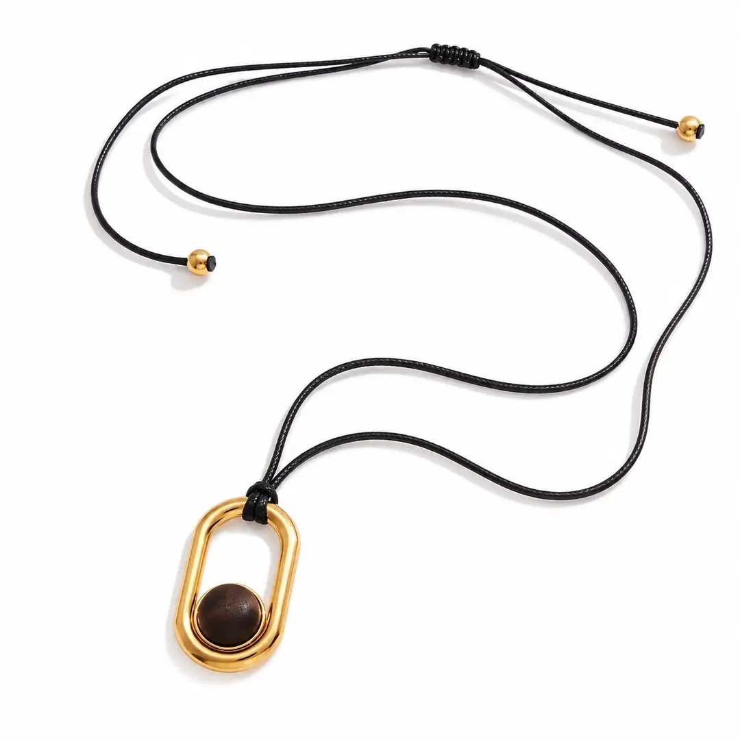 Ulmira Necklace | Çelik Kolye