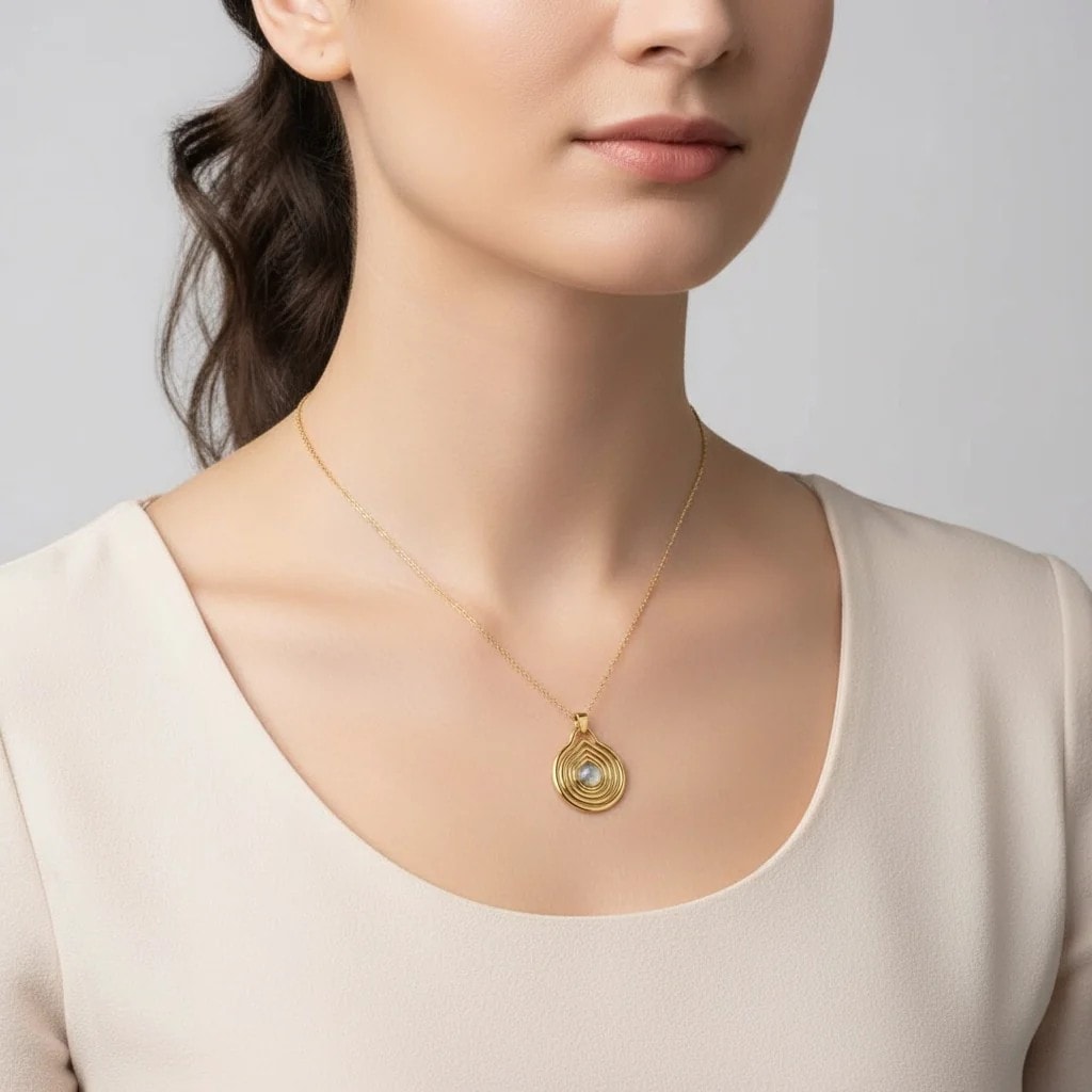 Bunos Necklace | Çelik Kolye