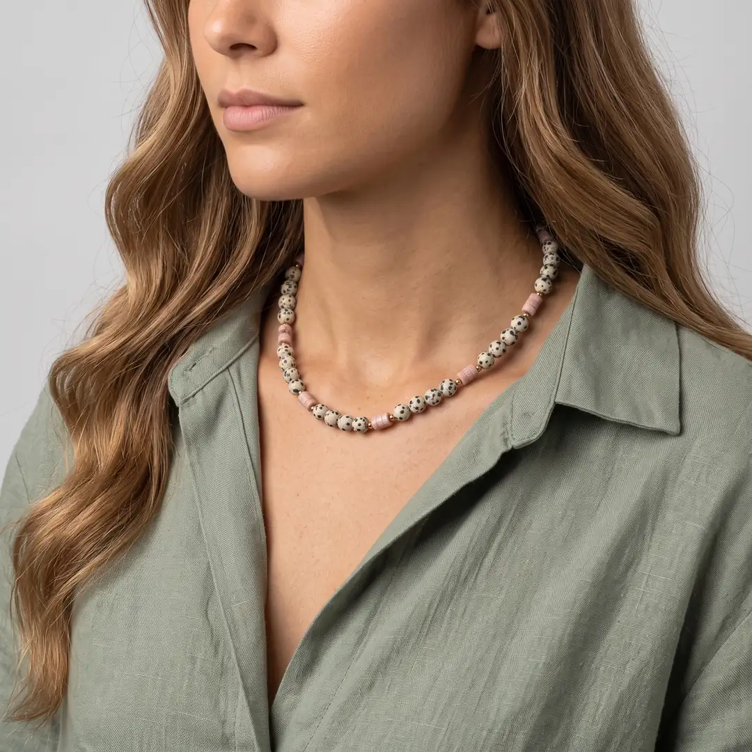 Dalmia Necklace | Doğal Taş Kolye 2