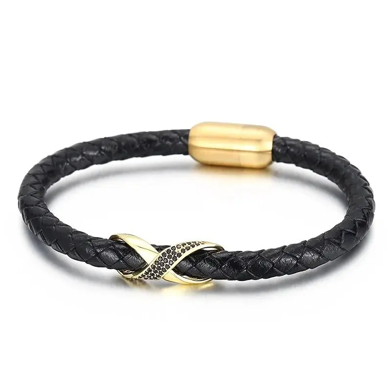 Meltor Bracelet | Erkek Deri Bileklik