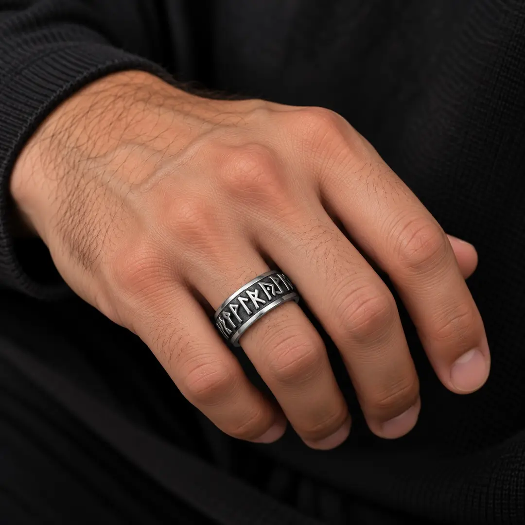 Runvald Ring | Erkek Çelik Yüzük 2