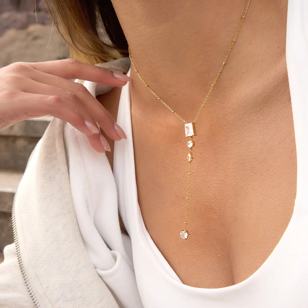 Goccetta Necklace | Çelik Kolye 2
