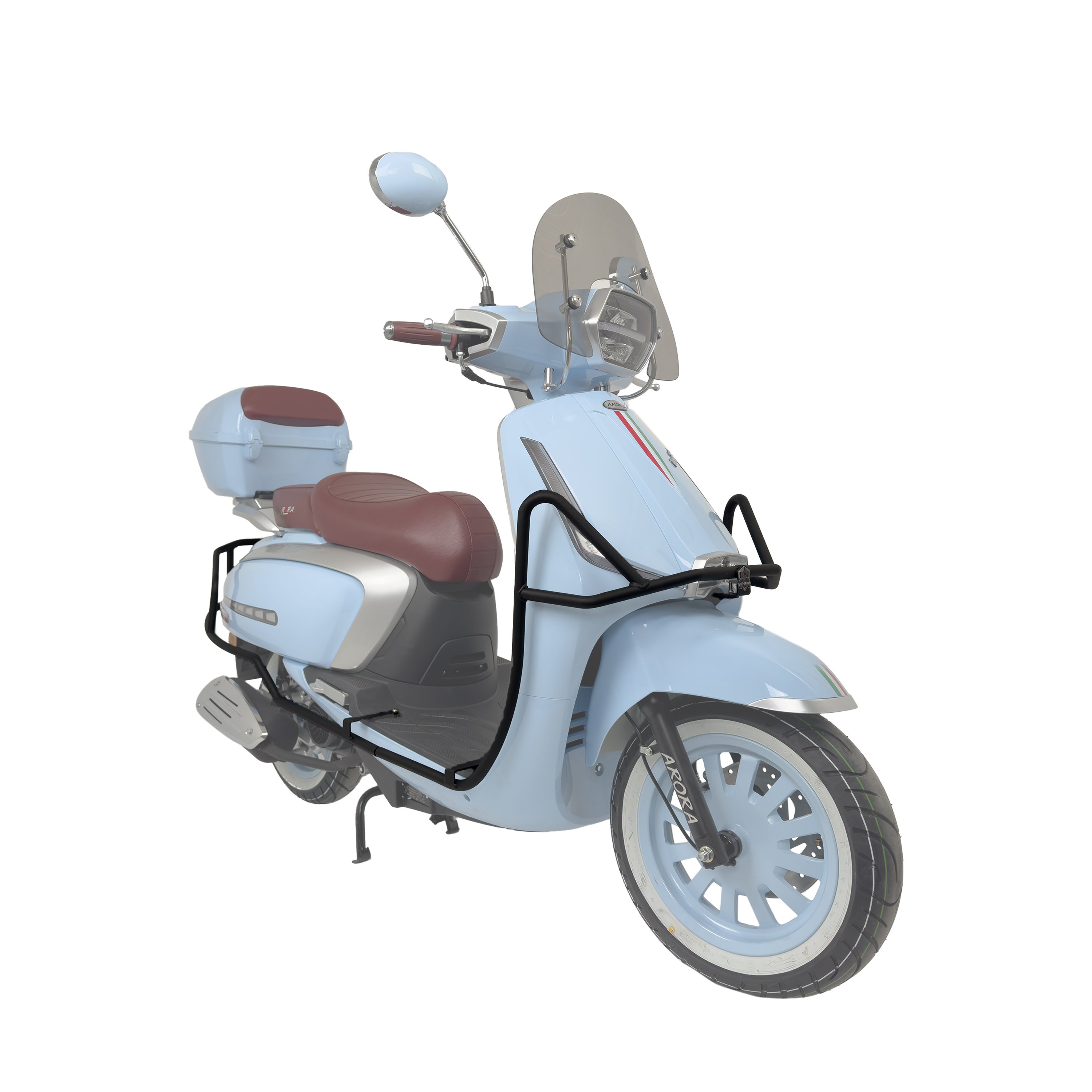MOTO-KNIGHT Arora Mojito 50/125 CC Tam Uyumlu Motor Koruma Demiri