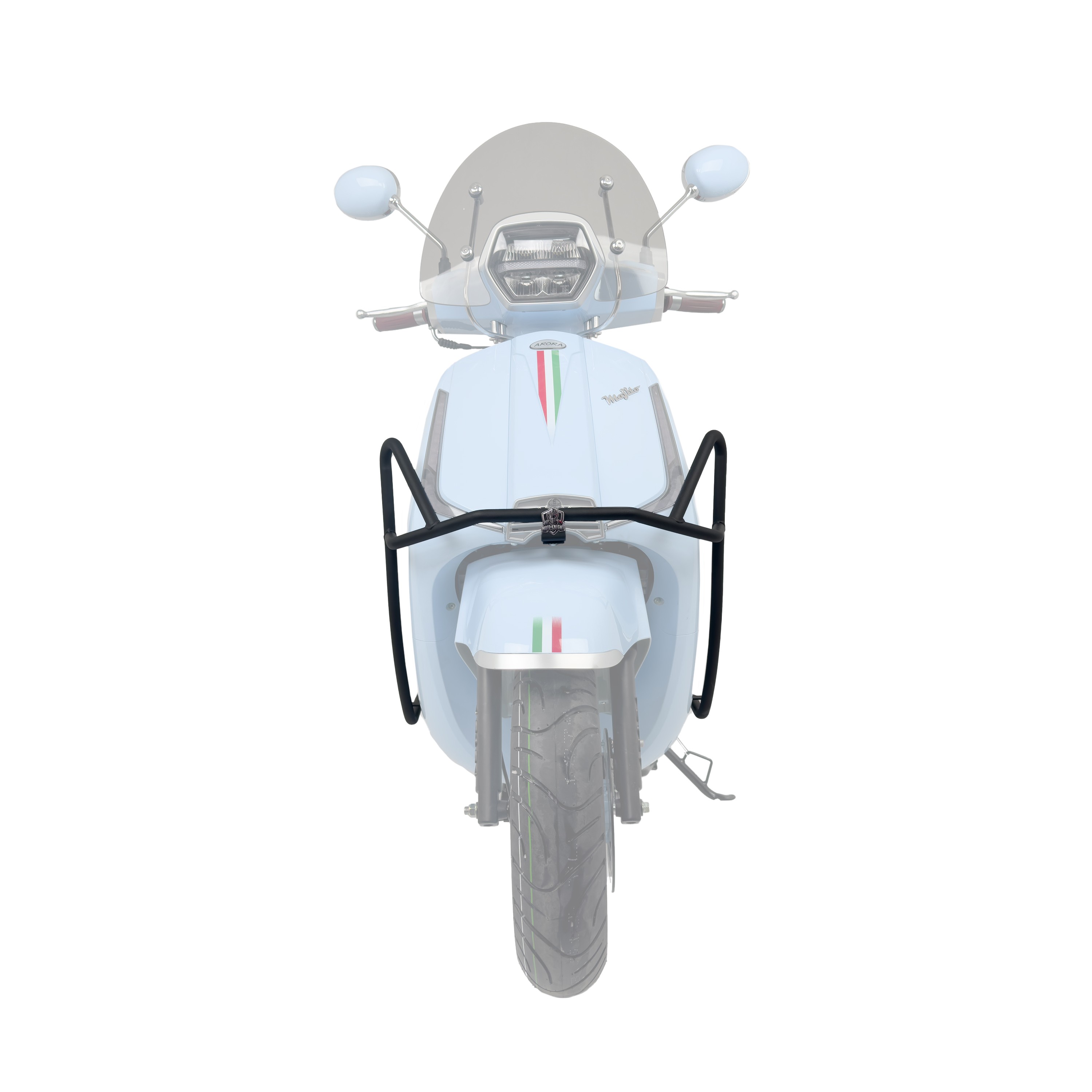 MOTO-KNIGHT Arora Mojito 50/125 CC Tam Uyumlu Motor Koruma Demiri