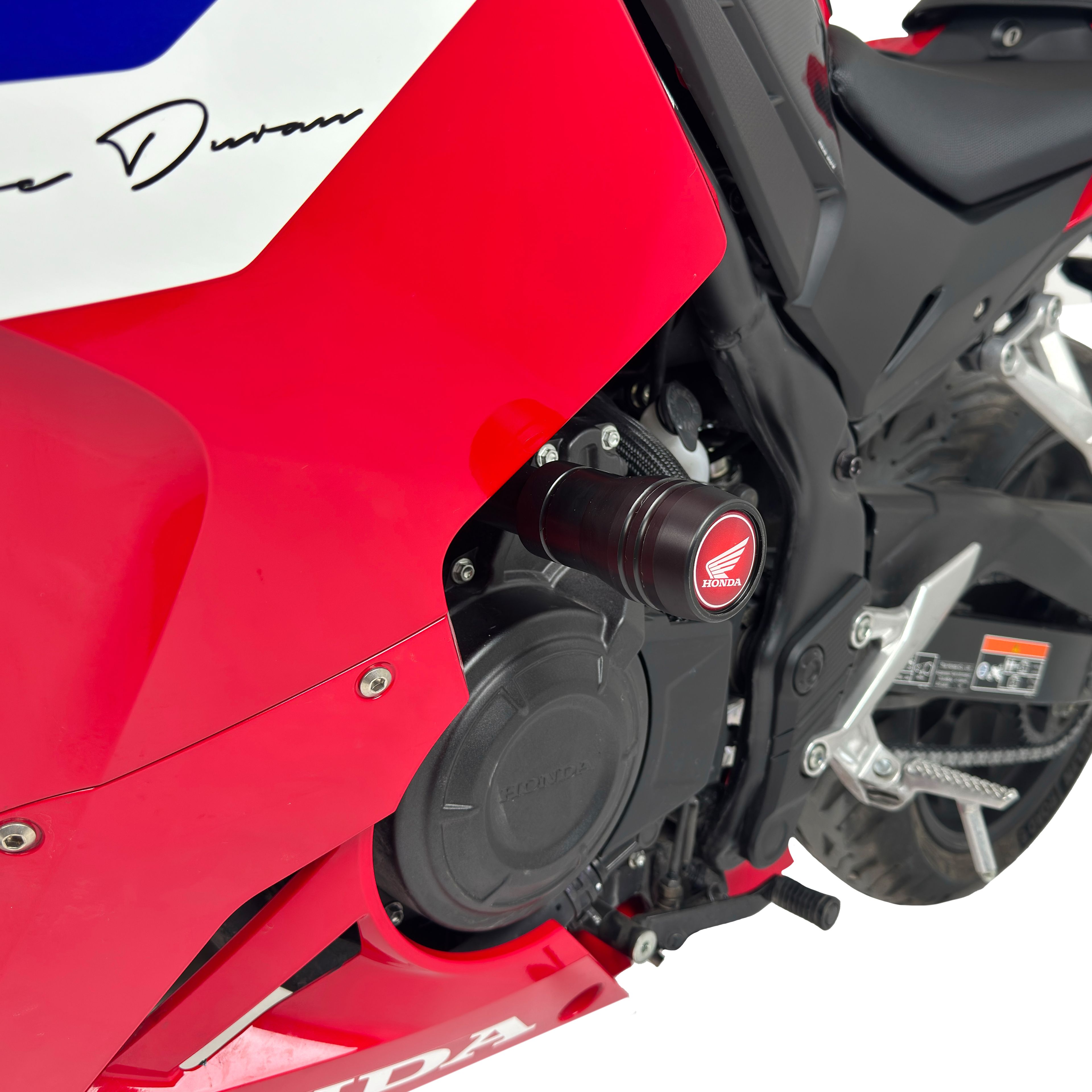 Moto-Knight Honda CBR 500R 2025 Özel Kalıp Şasi Destekli Tam Uyumlu Siyah Koruma Takozu