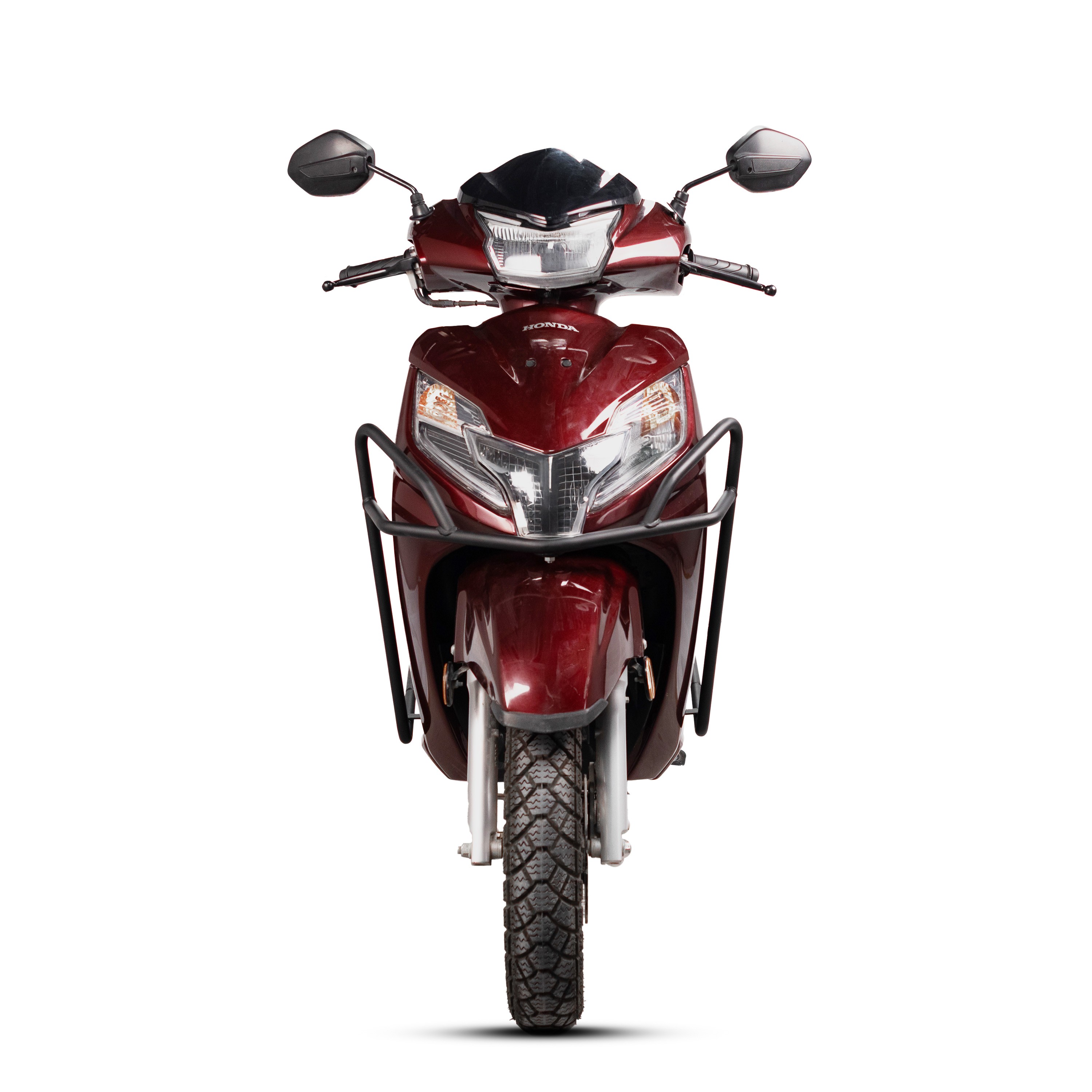 MOTO-KNIGHT Honda Activa 125 2023-2024 Tam Uyumlu Motor Koruma Demiri Siyah