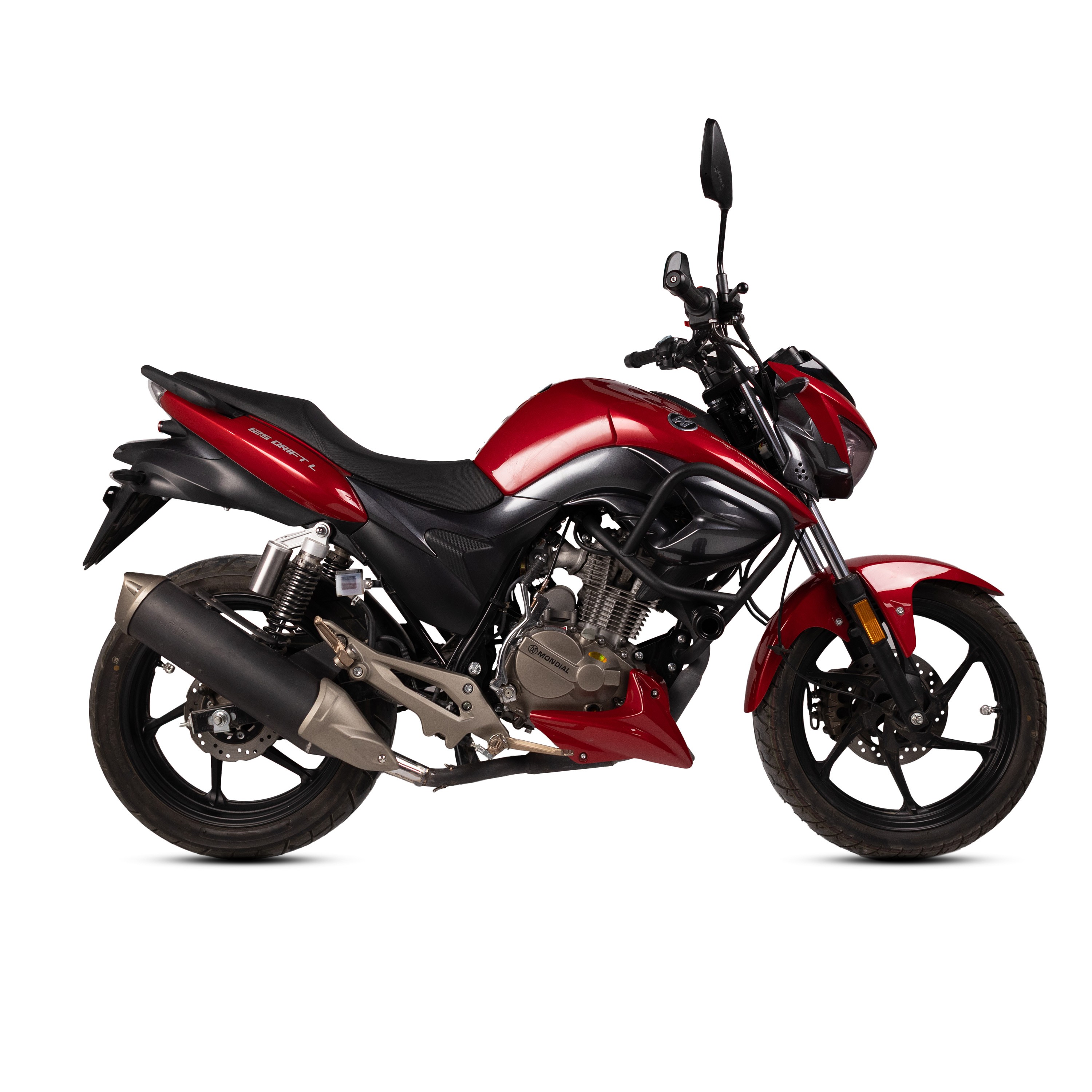 MOTO-KNIGHT Mondial Drift L CBS Takozlu 2019-2025 Tam Uyumlu Motor Koruma Demiri