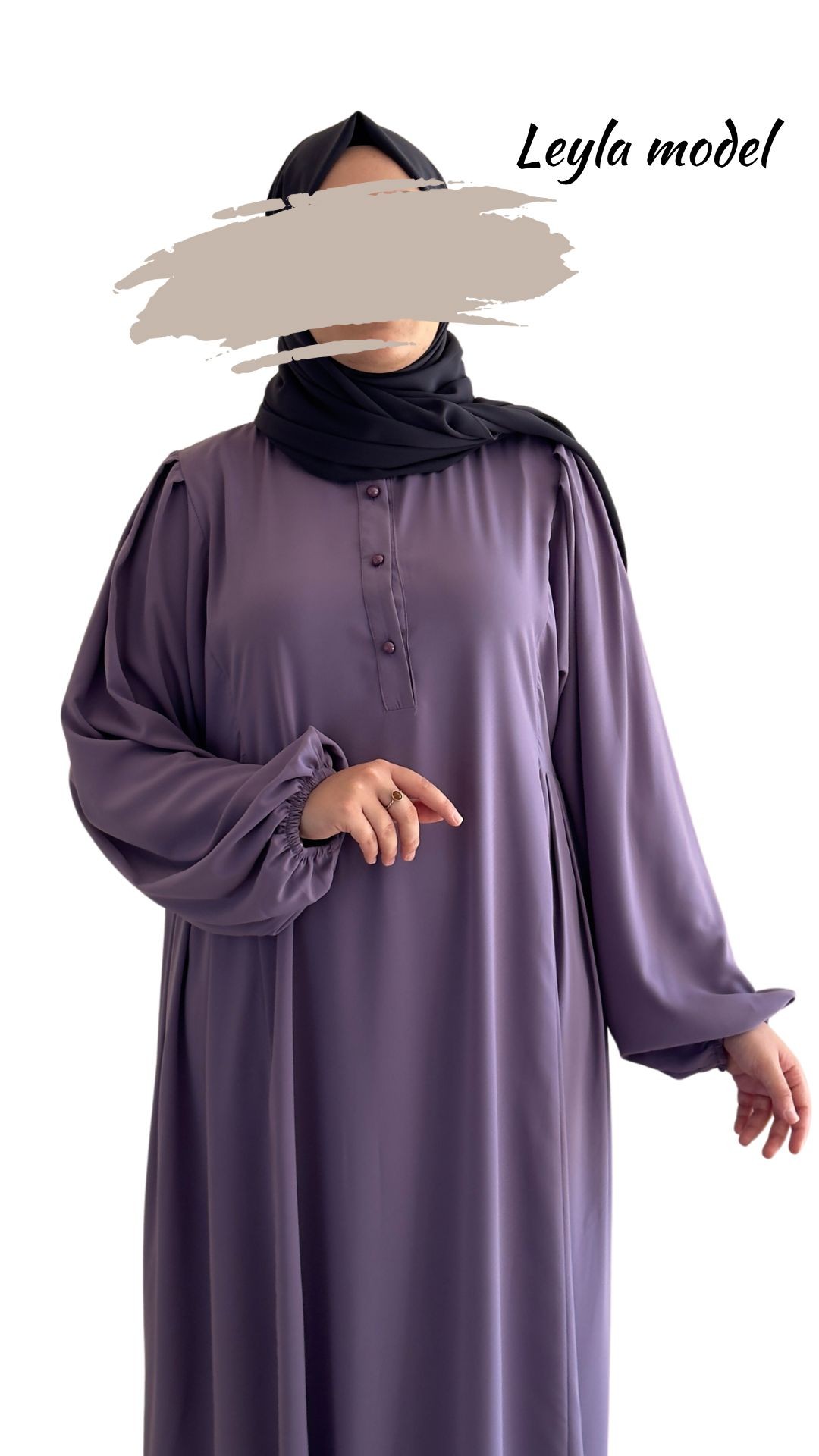 Leyla Model Elbise  - 36-44 Standart beden