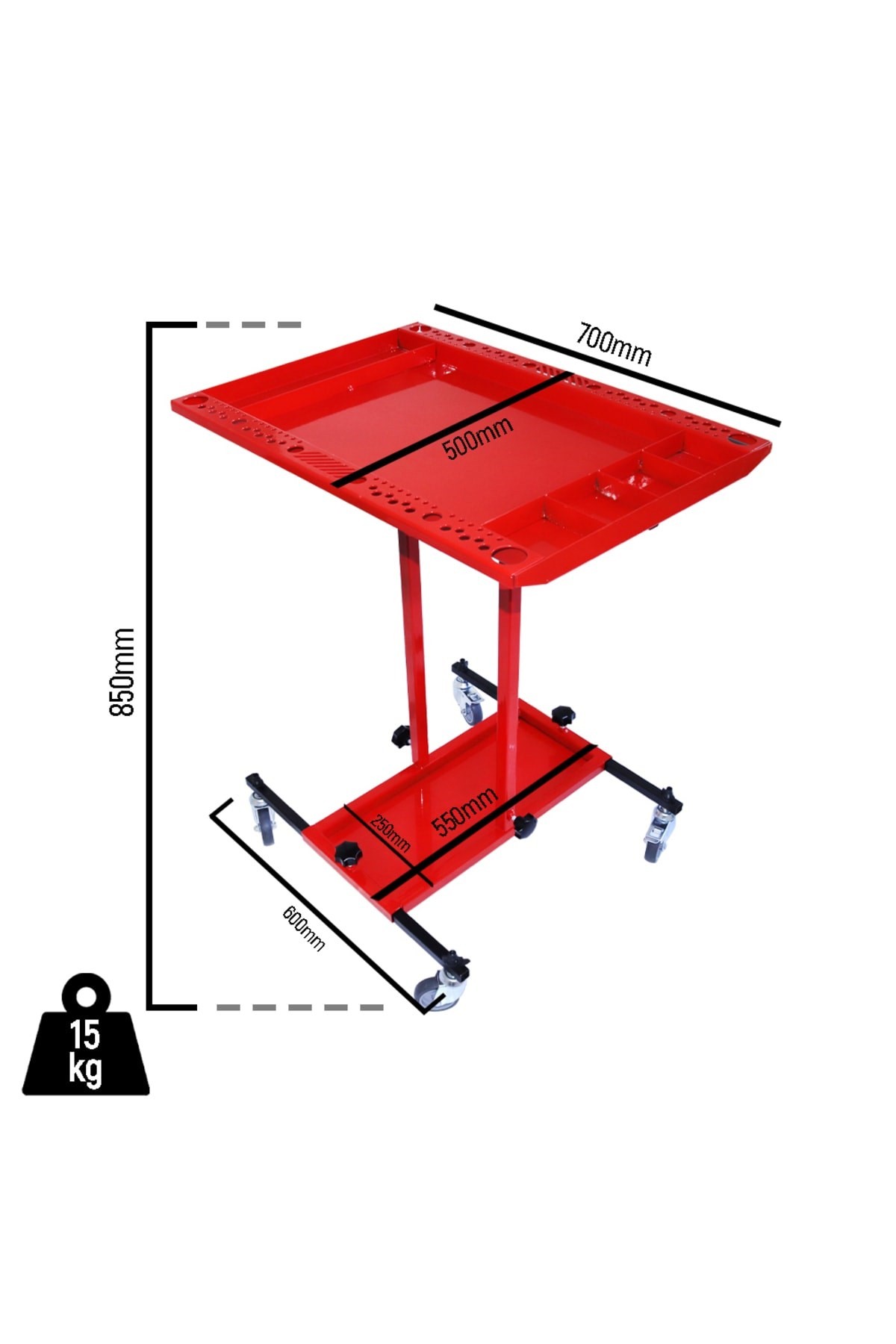 PDR Tools for metal rods and equipment for wheeled folding stand