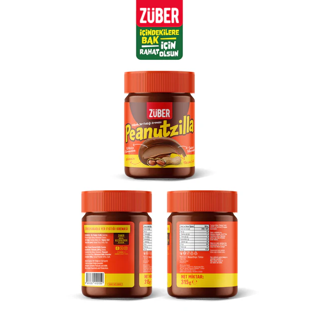 Peanutzilla Kakaolu Yer Fıstığı Kreması 315 gr 