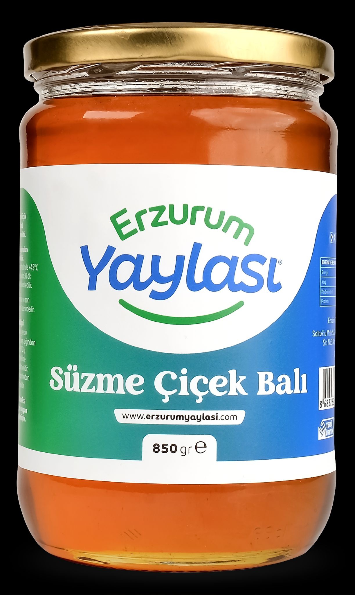 Erzurum Süzme Çiçek Balı (850GR)