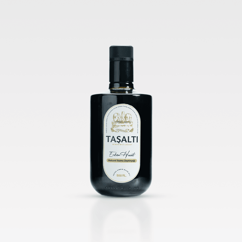 500 ML CAM ŞİŞE ERKEN HASAT ZEYTİN YAĞI