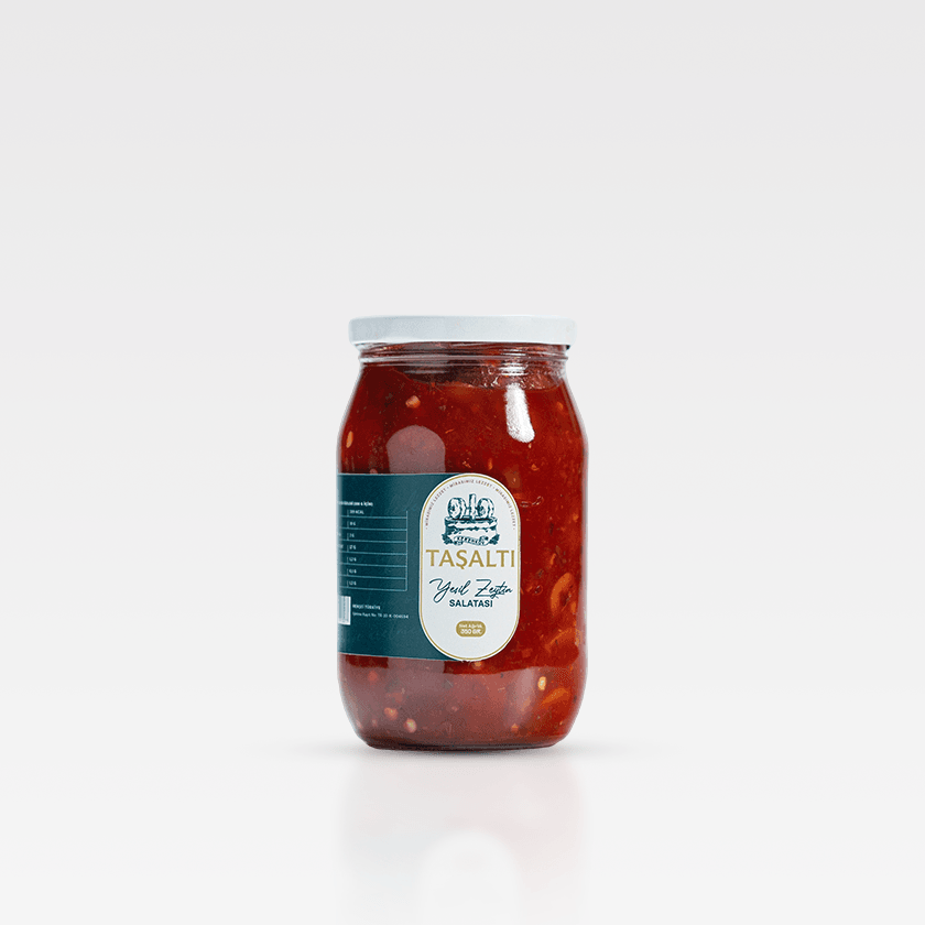 YEŞİL ZEYTİN SALATASI 350 GR