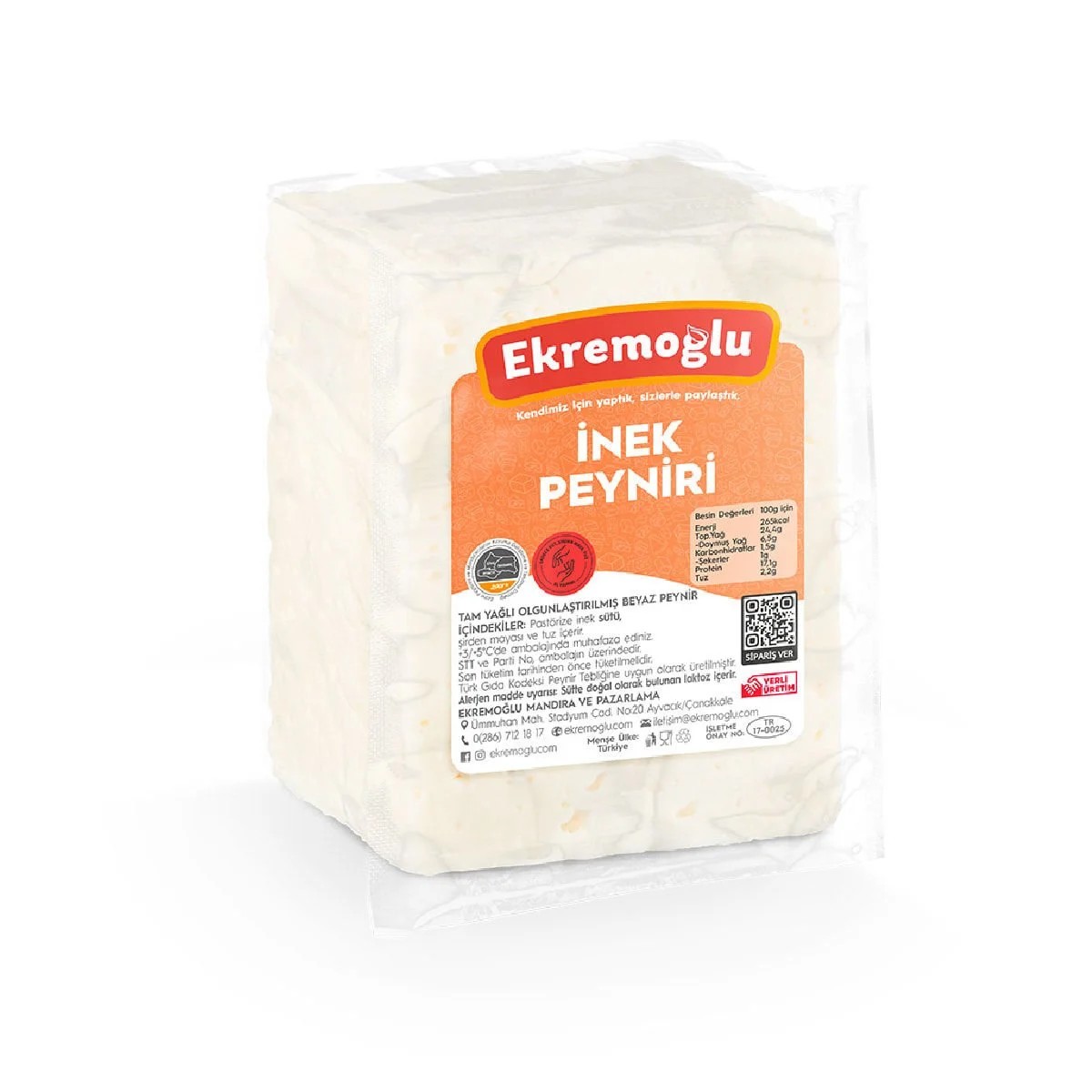 Ezine İnek Peyniri 650 GR