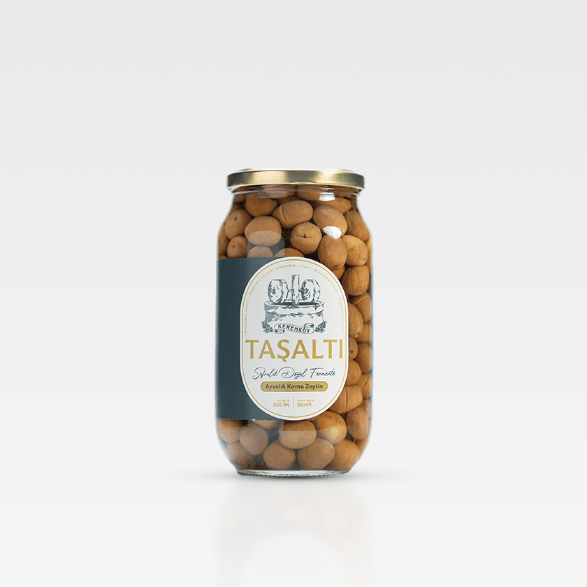 1LİK AYVALIK YEŞİL KIRMA ZEYTİN