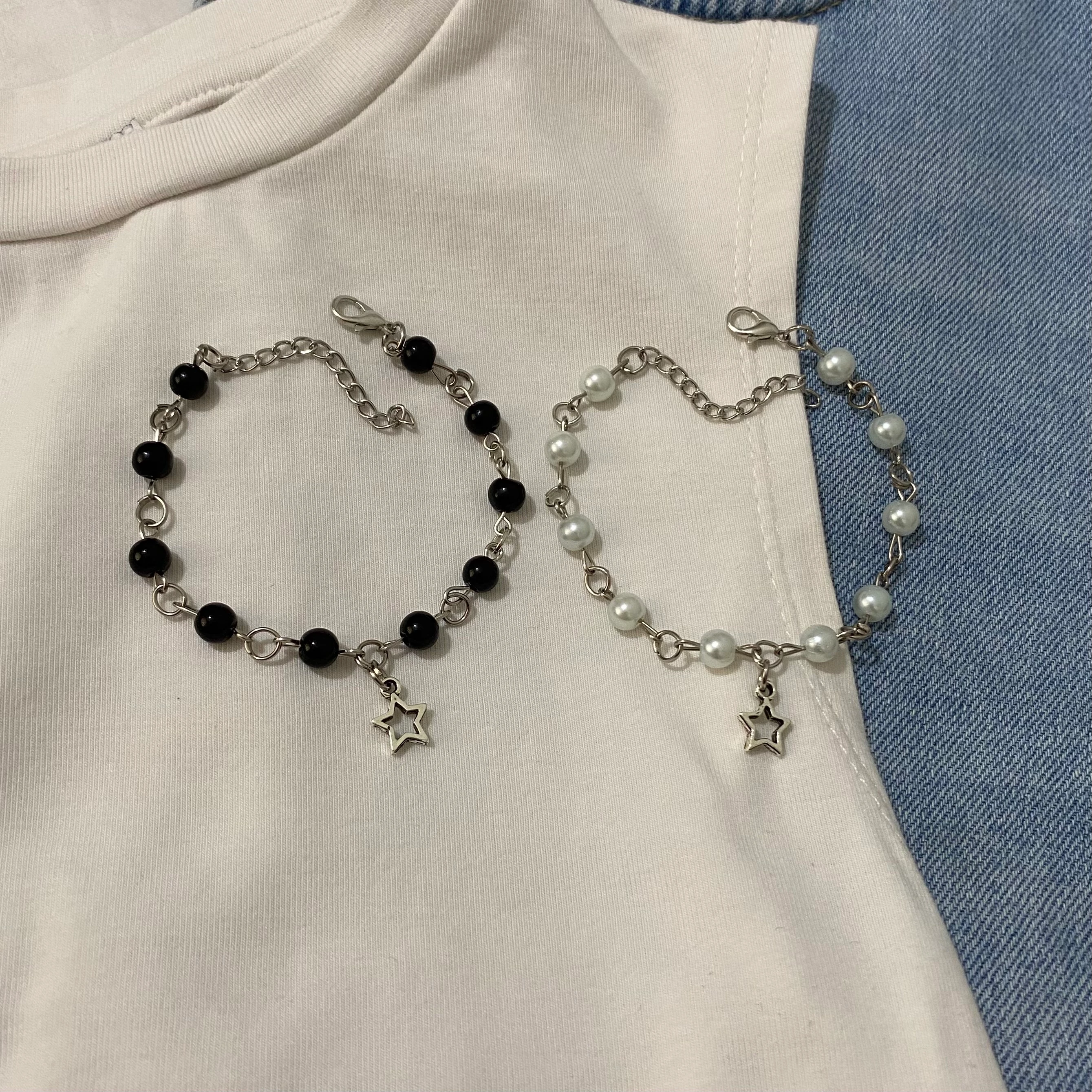 İnci Star Çift Bileklik 