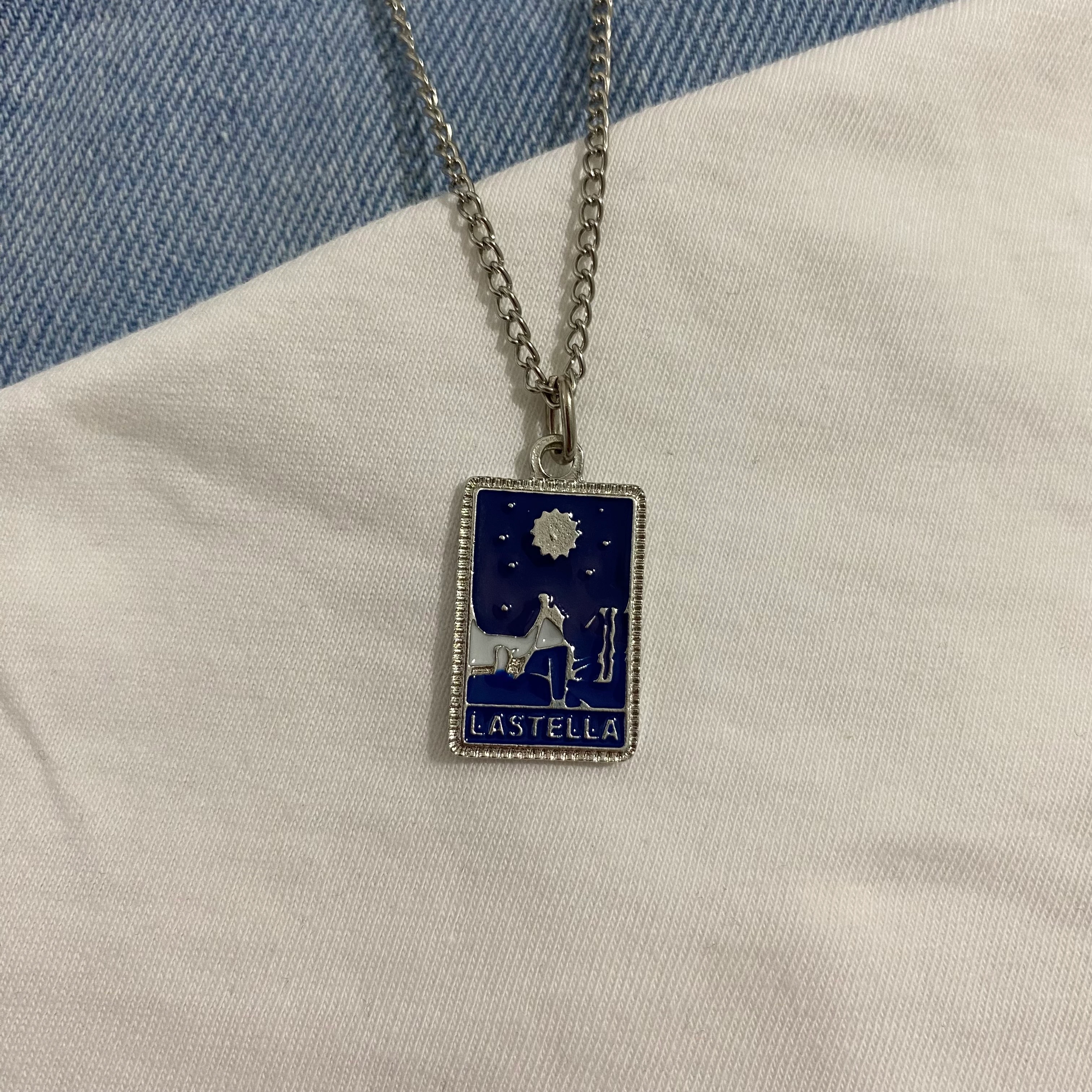 Stella tarot kart kolye 