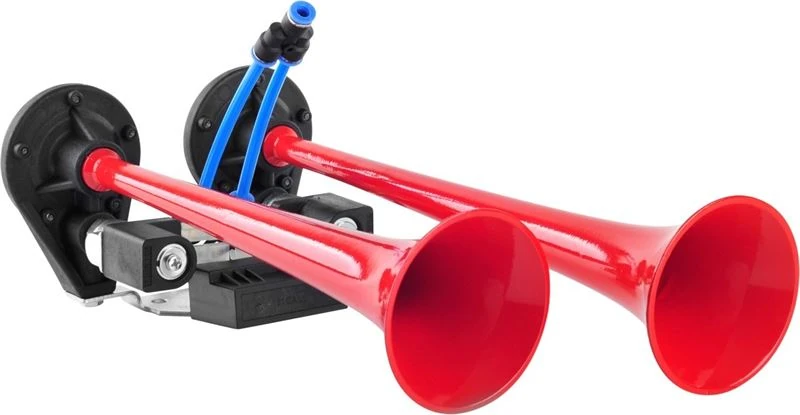 SEGER HAVALI KORNA İKİLİ DÜZ SES 24V KROM 82AH24.000.02K