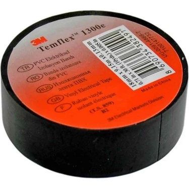 3M MARKA SİYAH BANT ELEKTİRİK BANTI 18MM 7100147732 (ADET) 